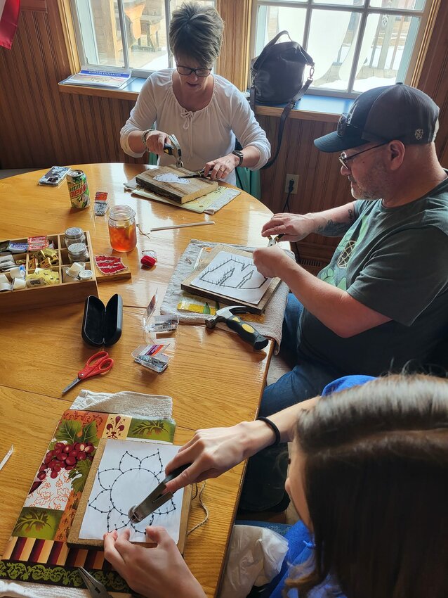 Designs can be as complex or as simple as you want when it comes to string art, and if you’ve ever been curious about the craft, you can sign up for a workshop offered by Hillsboro area resident Danielle Kawlewski on November 18.
