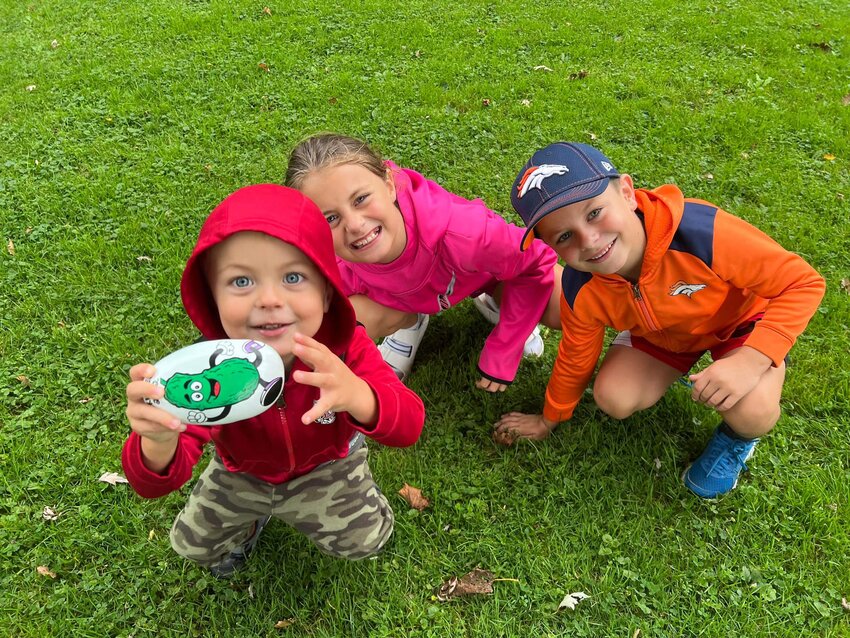 Kids can go hunting for three Pickle Stones at this year’s Pickle Fest, happening in conjunction with Apple Dumpling Days on Saturday, September 7.