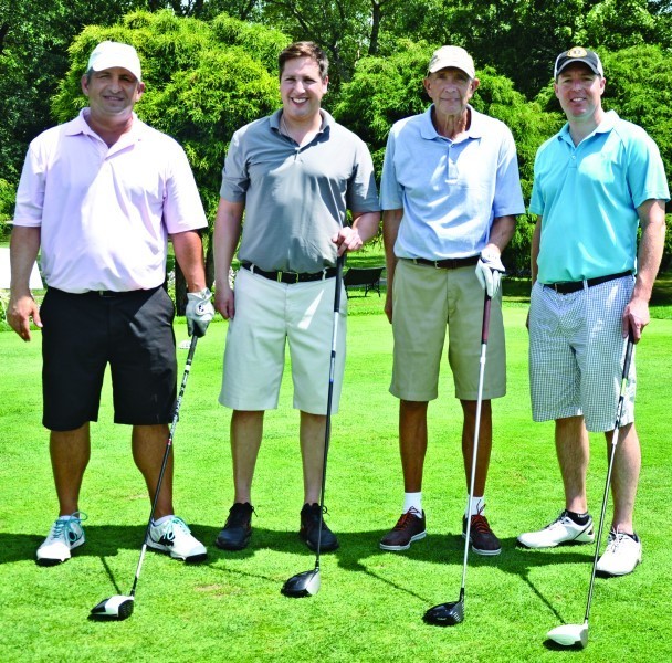 The Providence Diamond Foursome (left to right)  Aaron Simon, Dan Pritsker, Peter Pritsker, and Gary Eddins.