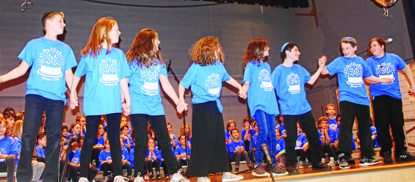 It is an annual tradition that the graduating fifth-grade class choreographs a dance to an Israeli song of their choice.&nbsp;