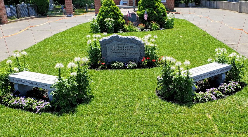 Boston's Jewish community has unveiled a memorial to COVID-19 victims even as the pandemic continues.