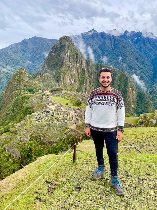 Elihay Skital at Machu Picchu