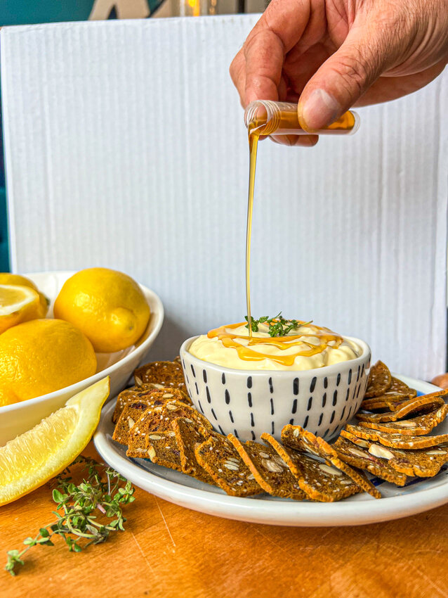 Whipped Ricotta Dip with Honey