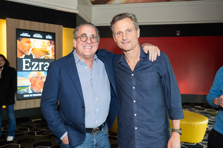 Rick Granoff and director Tony Goldwyn at the movie premiere.