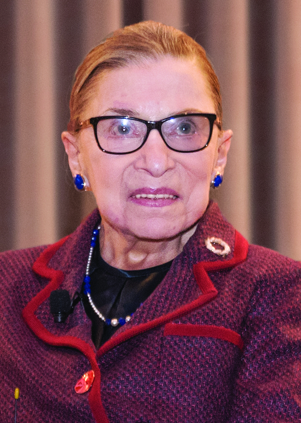 Supreme Court Justice 
Ruth Bader Ginsburg