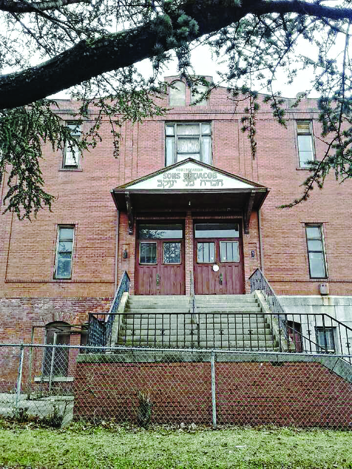 The historic Sons of Jacob Synagogue