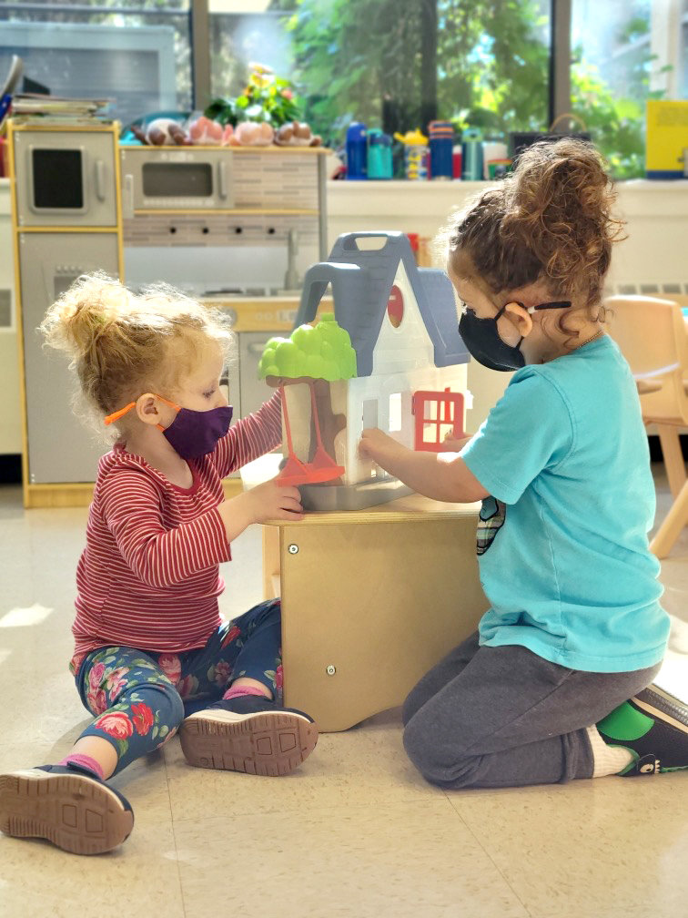 JCDSRI has a new classroom for 3-year-old students called Nitzanim, Hebrew for flower buds.