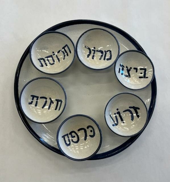 Seder Plate by Lesley Bogad