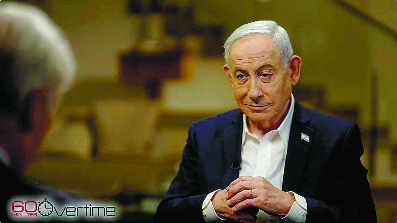 Netanyahu's rivals cannot ignore how tired and defeated he appeared in his '60 Minutes' interview