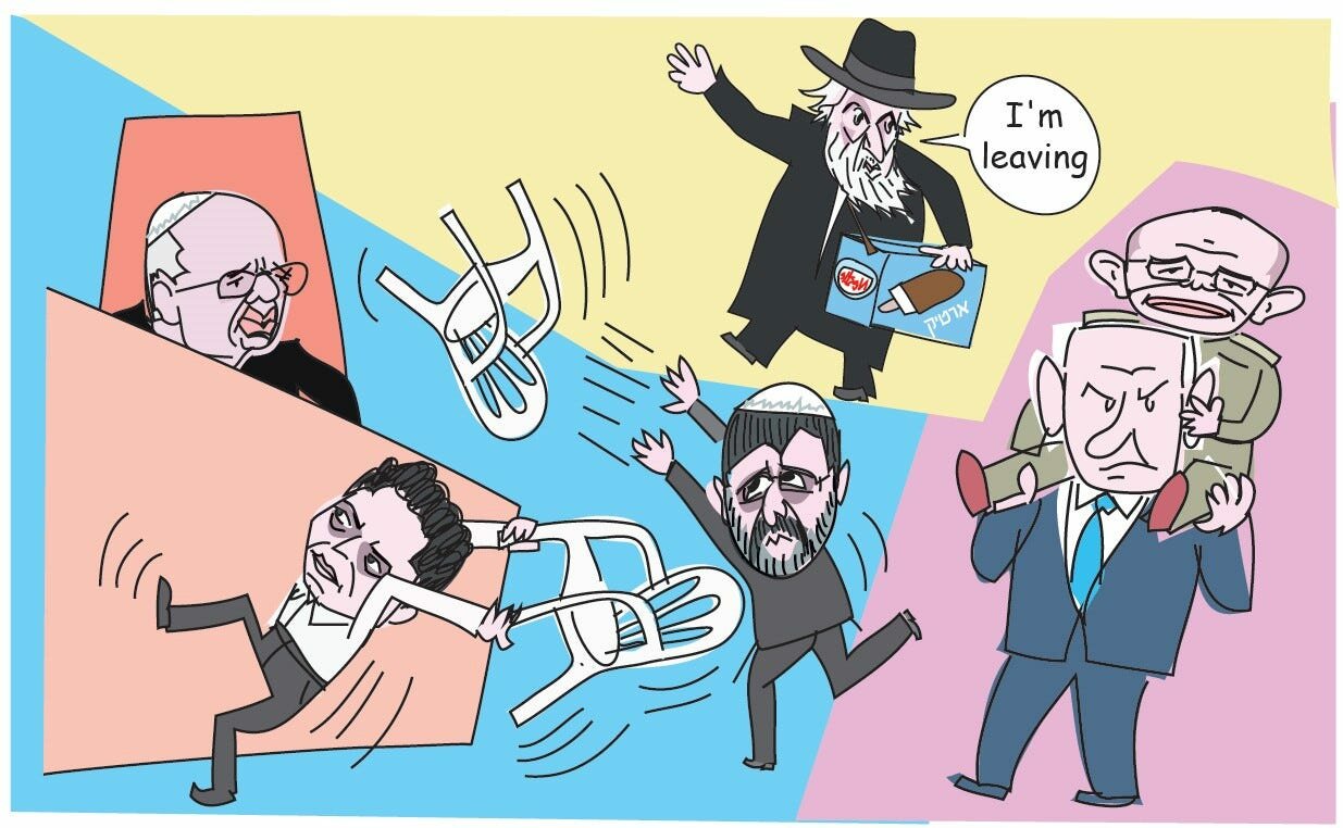 Frantic and frenzied, even Netanyahu no longer believes he can win the election