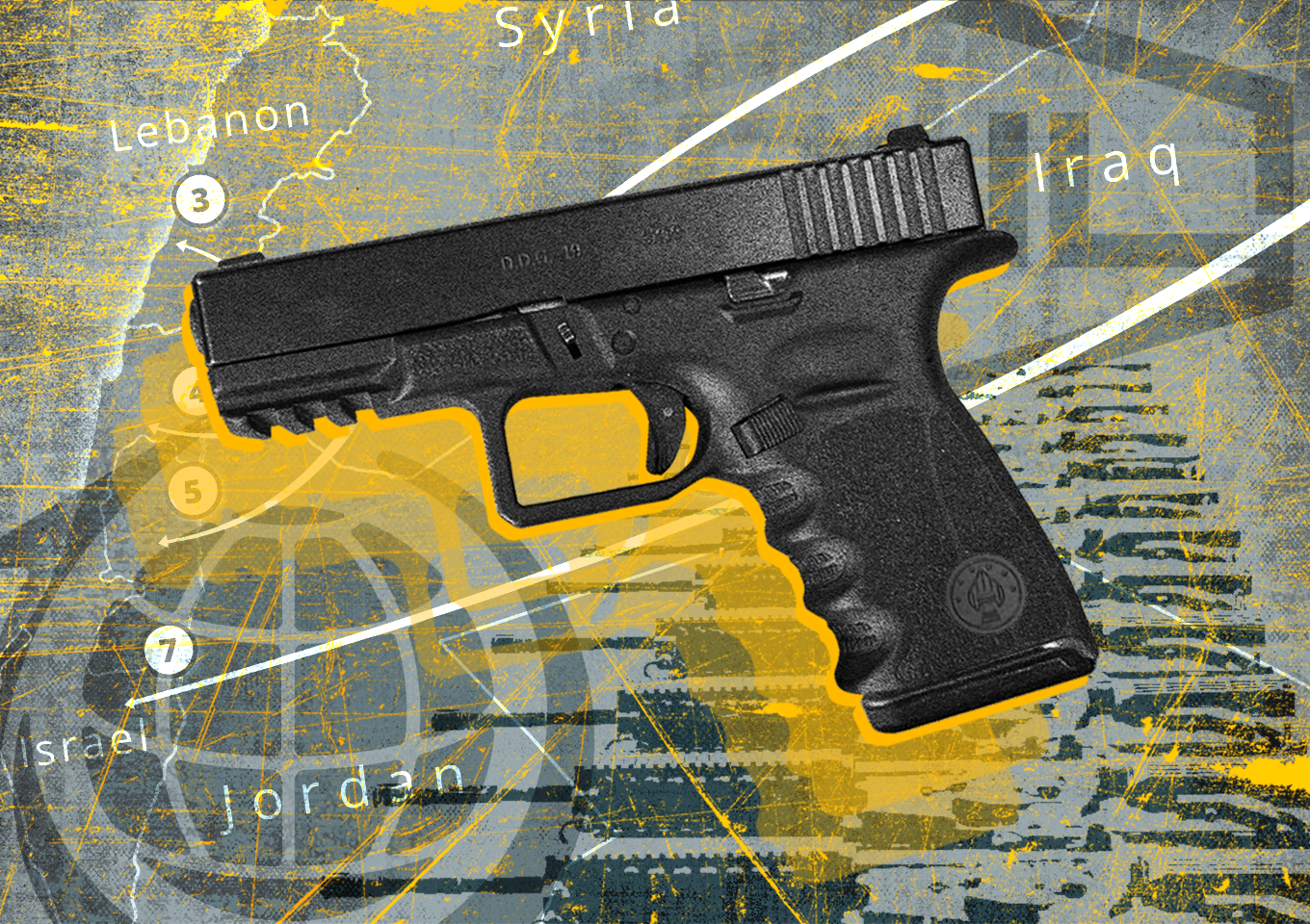Designed in Israel, made in Kurdistan, smuggled via Jordan: The mysterious firearms flooding Israel