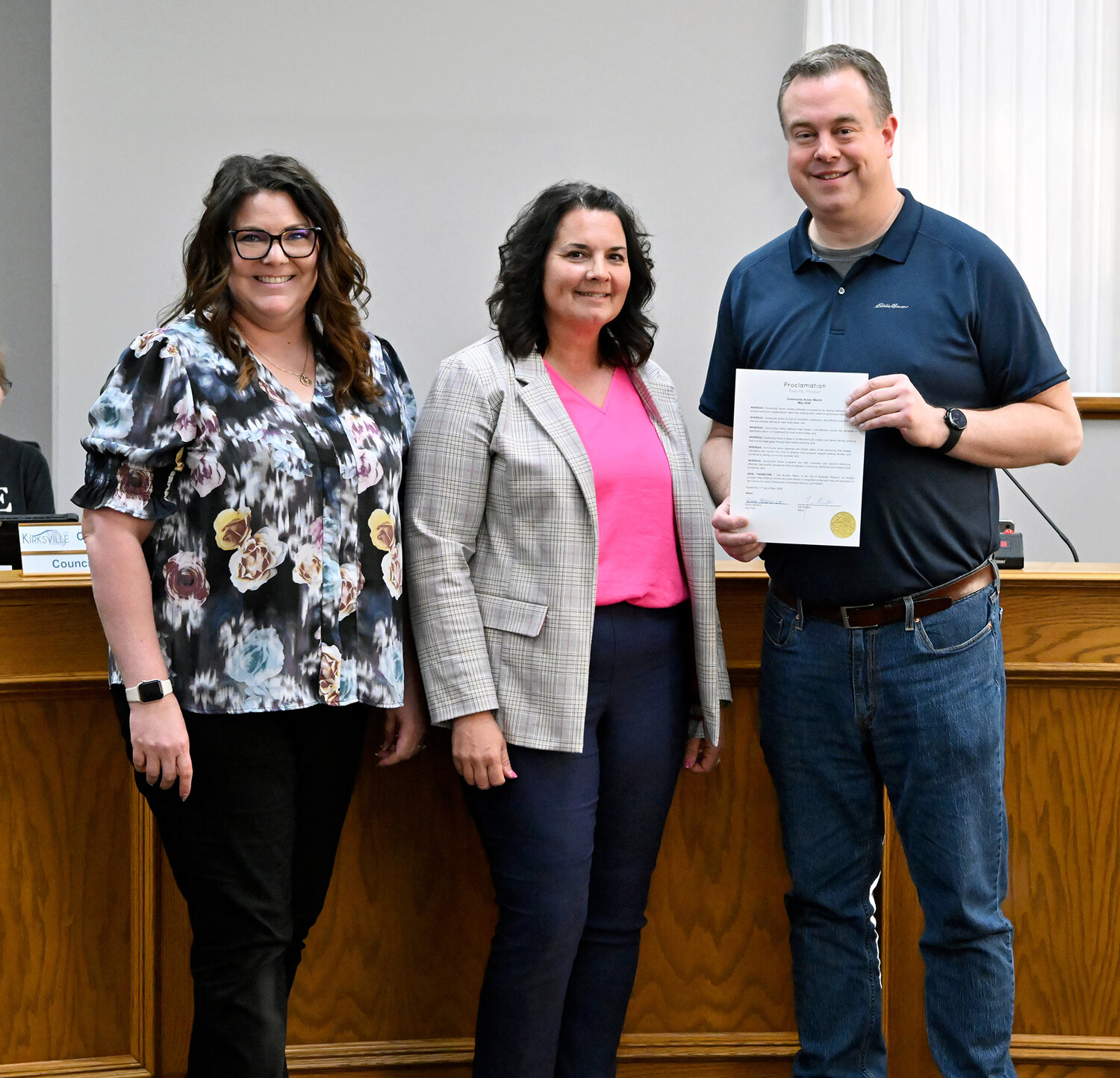 City of Kirksville recognizes May as Community Action Month