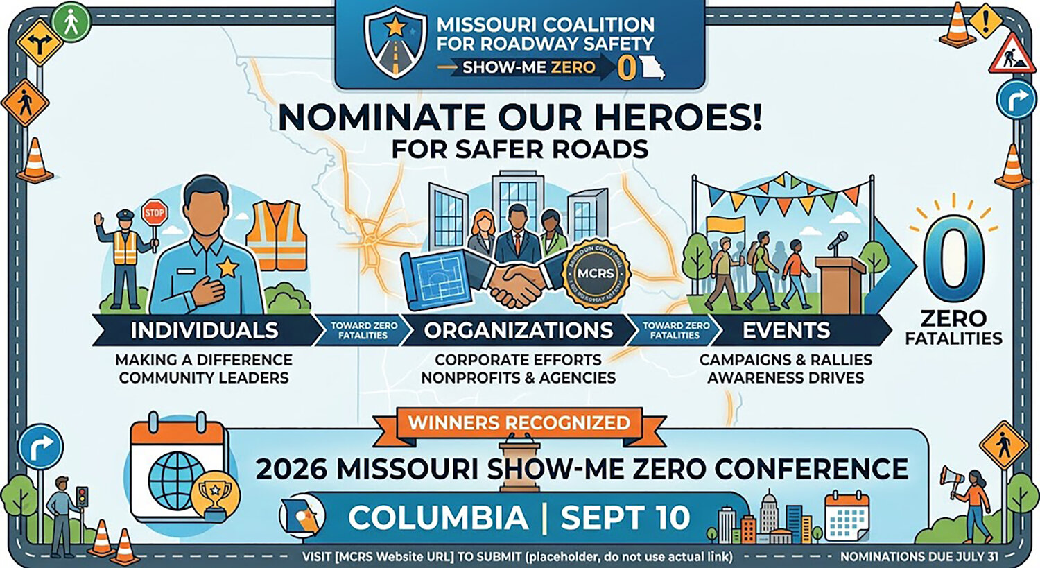 Highway Safety and Traffic Award nominations sought