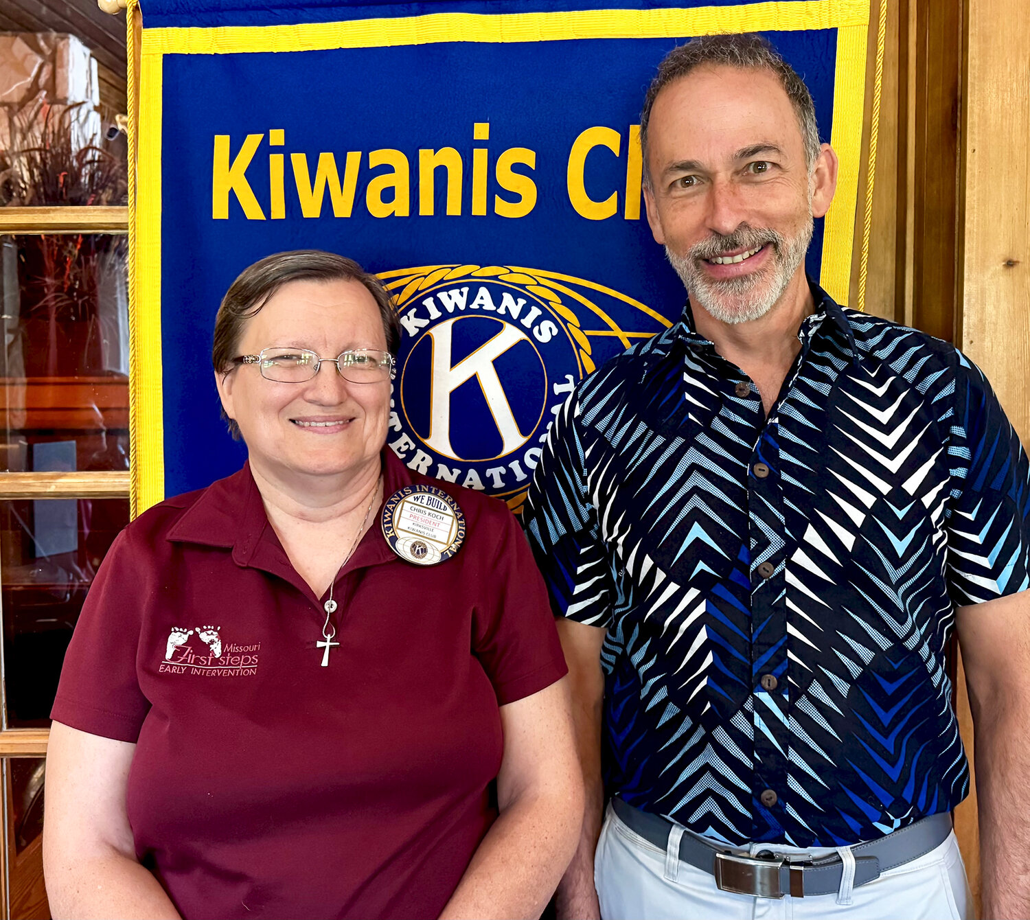  Kirksville Kiwanis Club welcomes Maples Repertory Theatre founder