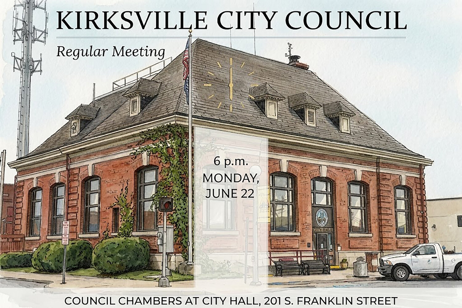 Kirksville City Council to weigh airport upgrades, new airline contract and transit rate hike Monday