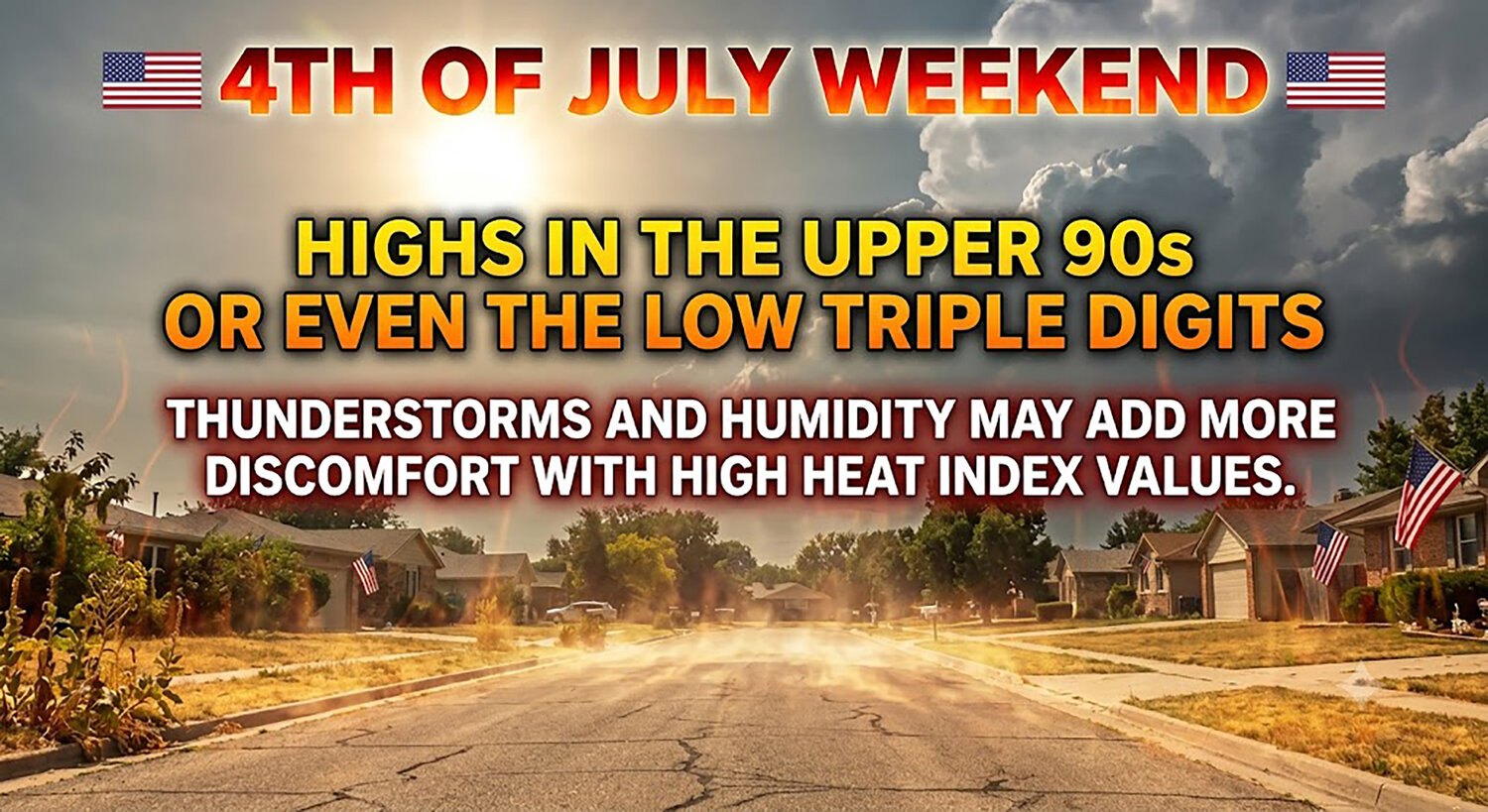 Prepare for high heat on the Fourth of July