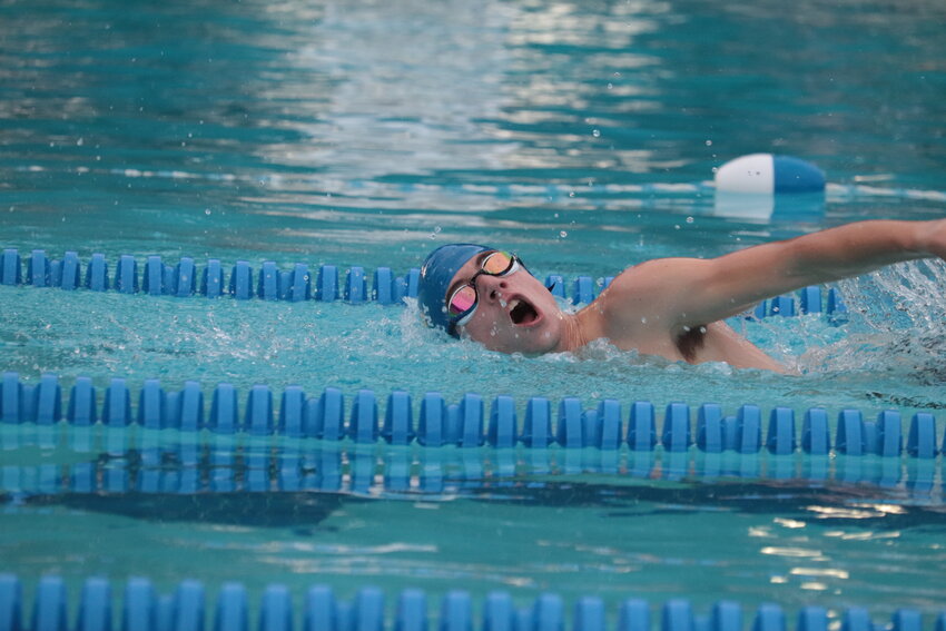 The Lexington swim team honored its seven seniors during a home meet against Gilbert. The Wildcats boys and girls defeated the Indians as the seniors start to wrap their swimming careers.