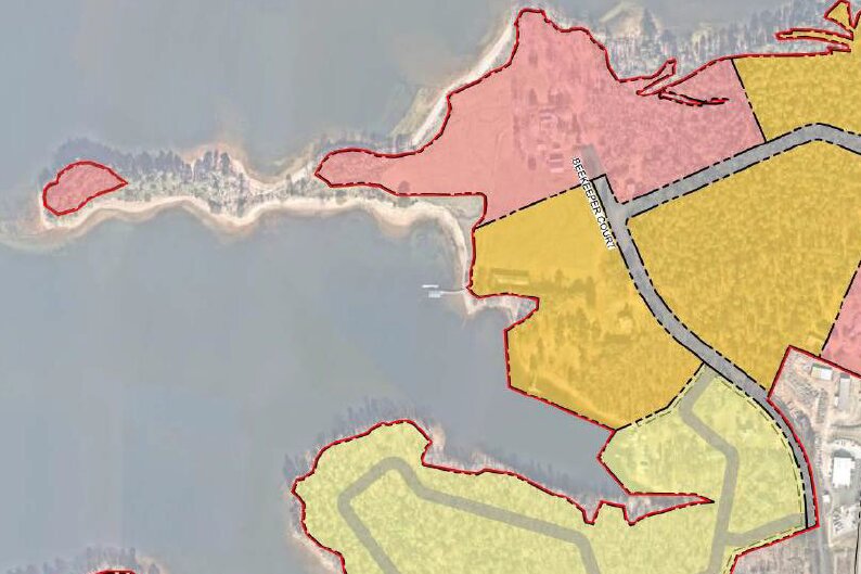 Lake murray cdc lexington sc map