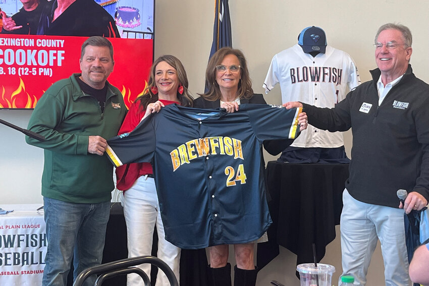The Blowfish revealed two new jersey concepts for the 2024 season, including the Brewfish jersey, which will be worn during their “Thirsty Thursday” promotion.