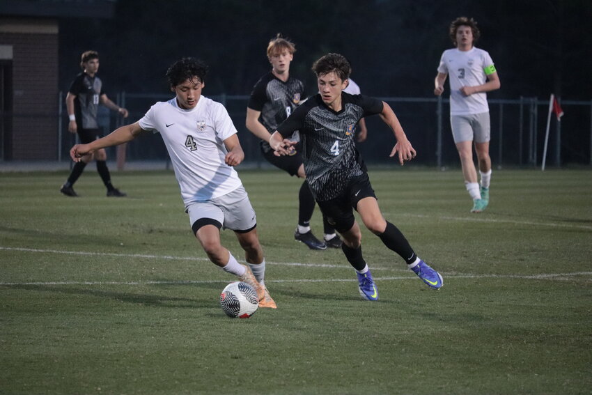 The Lexington boys soccer team began region competition last week, splitting its two games with a win over White Knoll and a loss to River Bluff.