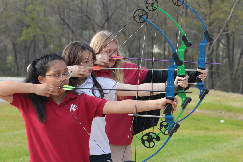 The American Leadership Academy archery team was started in January and consists of over 60 middle and high school students.