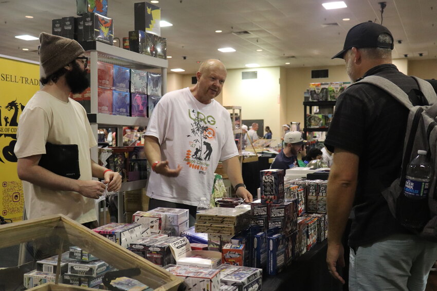 The South Carolina Card Show took place last weekend at the State Fairgrounds. Vendors from all over the country gathered to sell new and vintage merchandise to enthusiasts.
