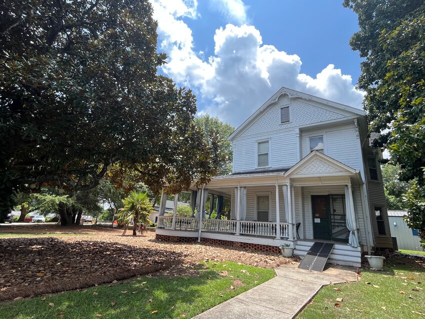 The Robinson-Hiller House is located right off the main streets of Chapin, and currently in operation as a medical spa, About Face Aesthetics and Wellness.