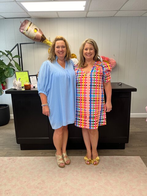 La Canvas owners Angie Osteen-Shealy and Lucy Hendrix