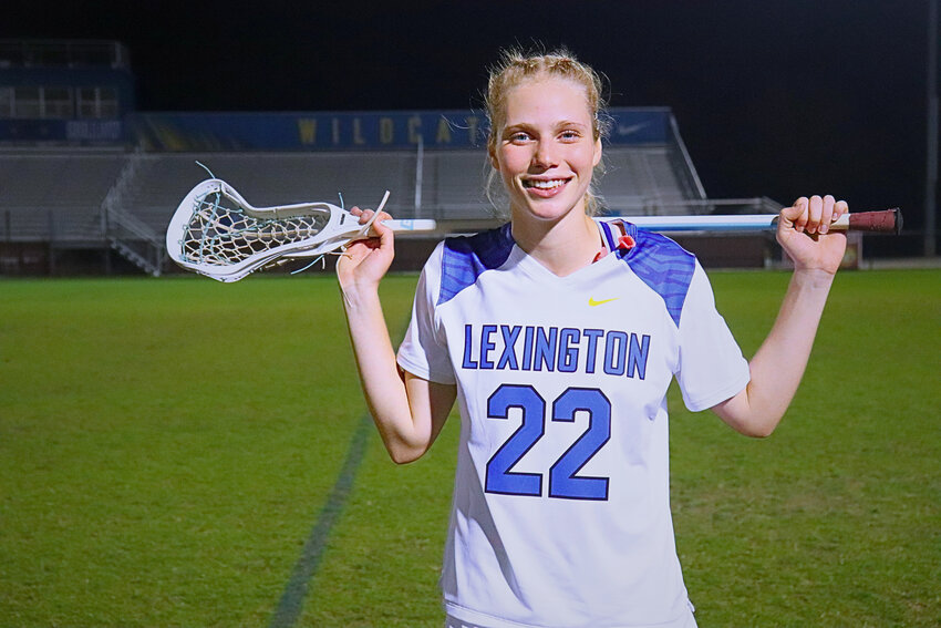 Izzy Saville is a senior at Lexington High School. Saville is a talented multi-sport athlete and excels in her work on and off the field.