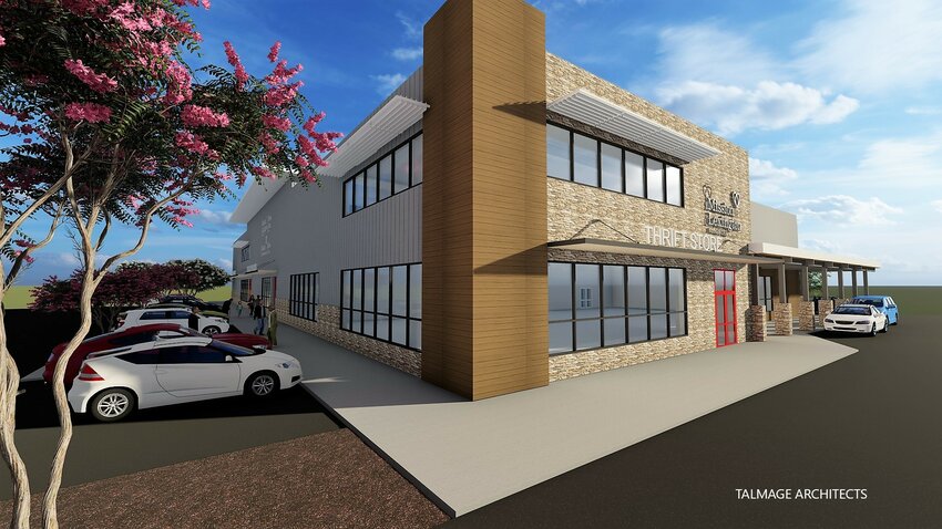 Should the local non-profit pursue new construction to accommodate rising needs, this is what the space will look like.