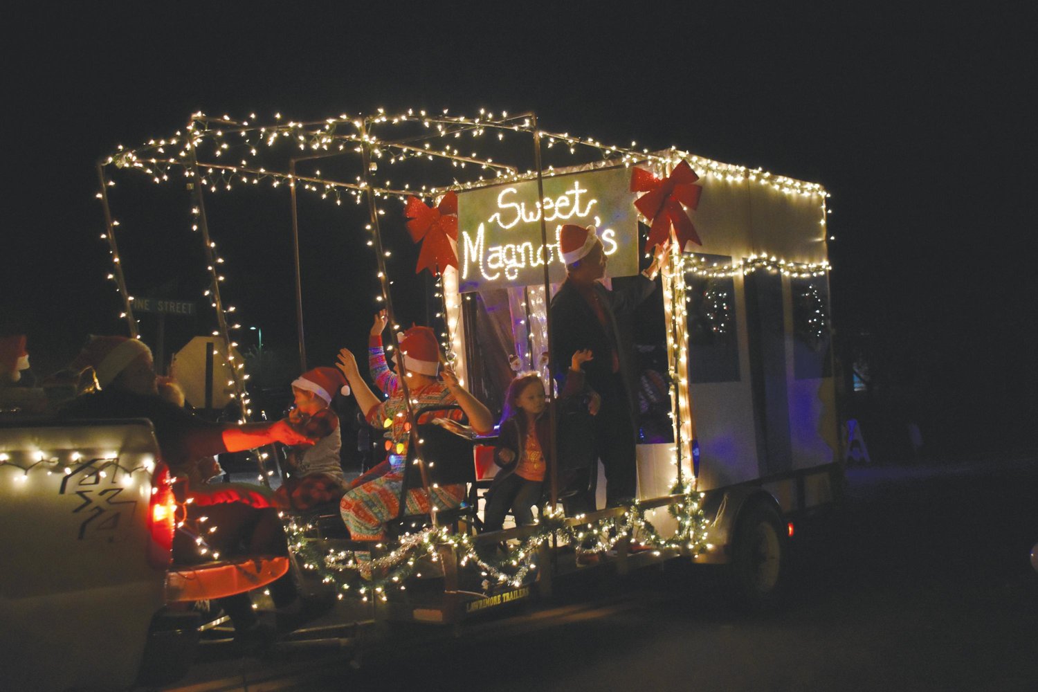 Photos Christmas Parades in Gaston and Pelion, Authors For Literacy