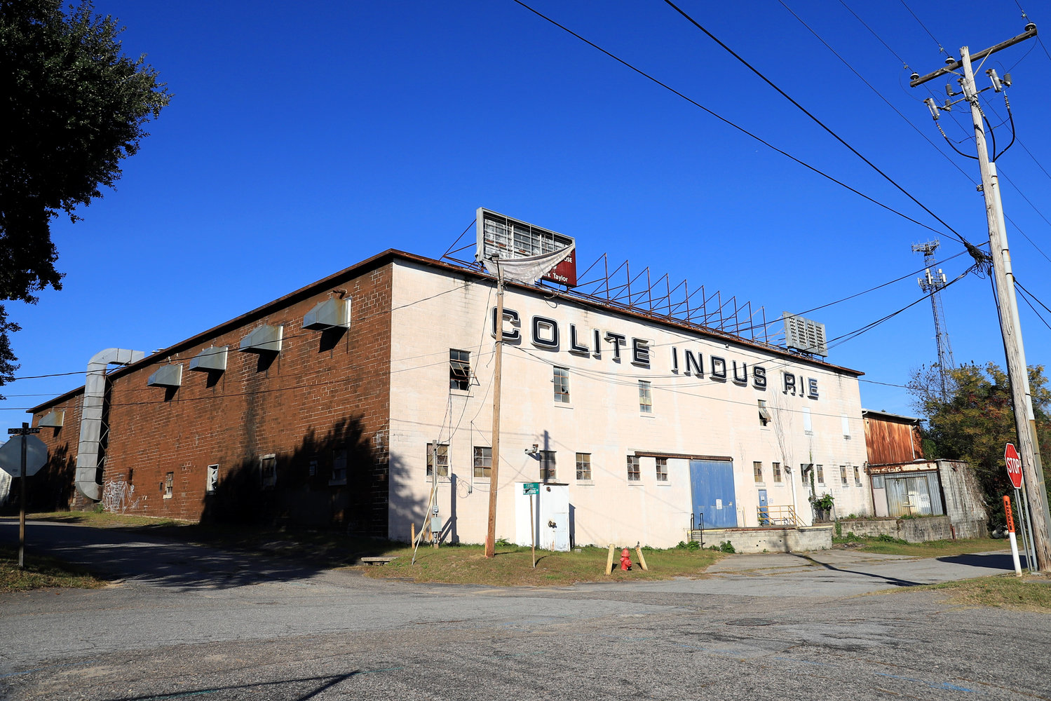 Colite Industries’ former factory lies vacant in West Columbia.