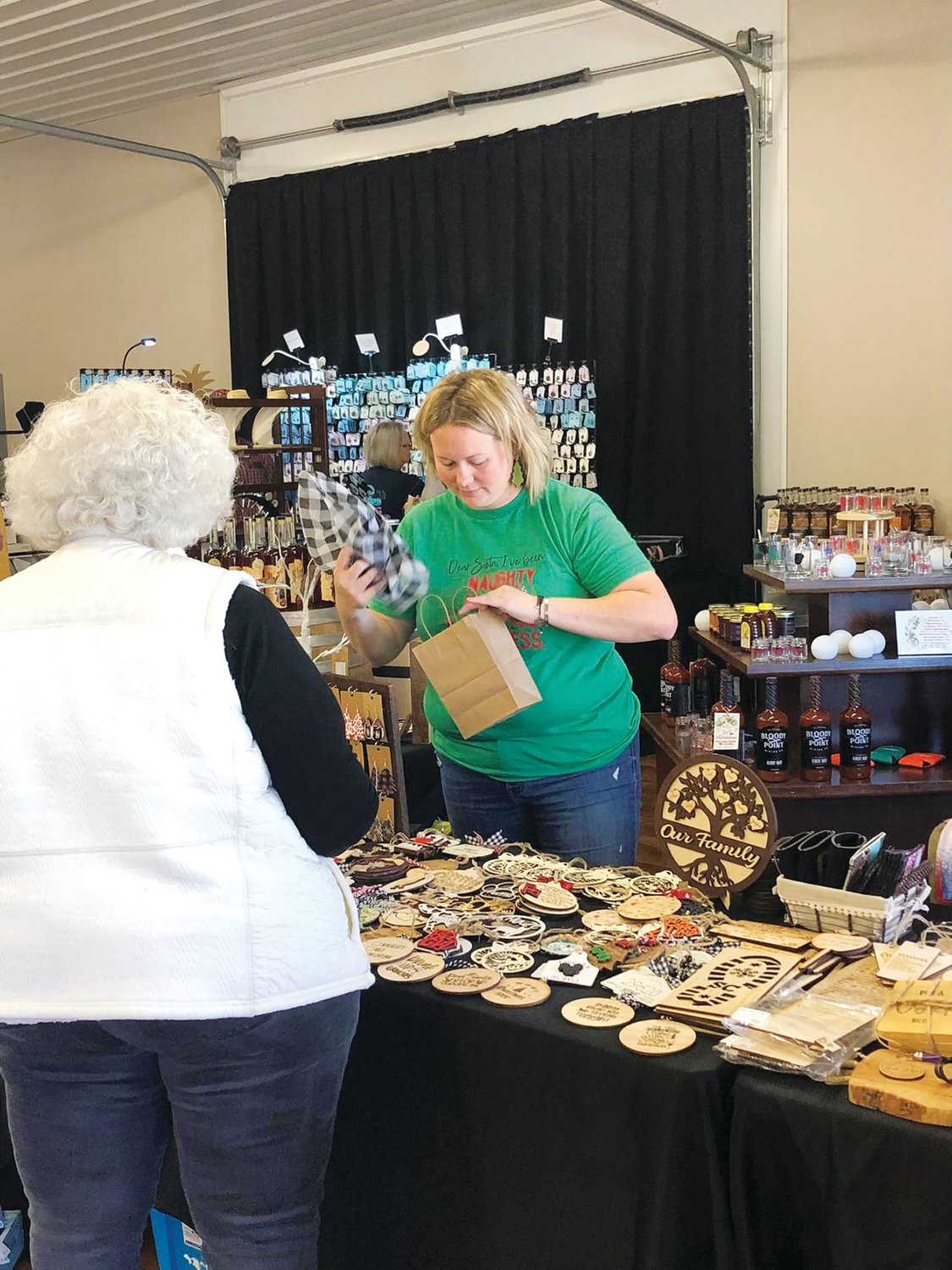 Hollow Creek Distillery in Leesville hosted a market for Small Business Saturday.