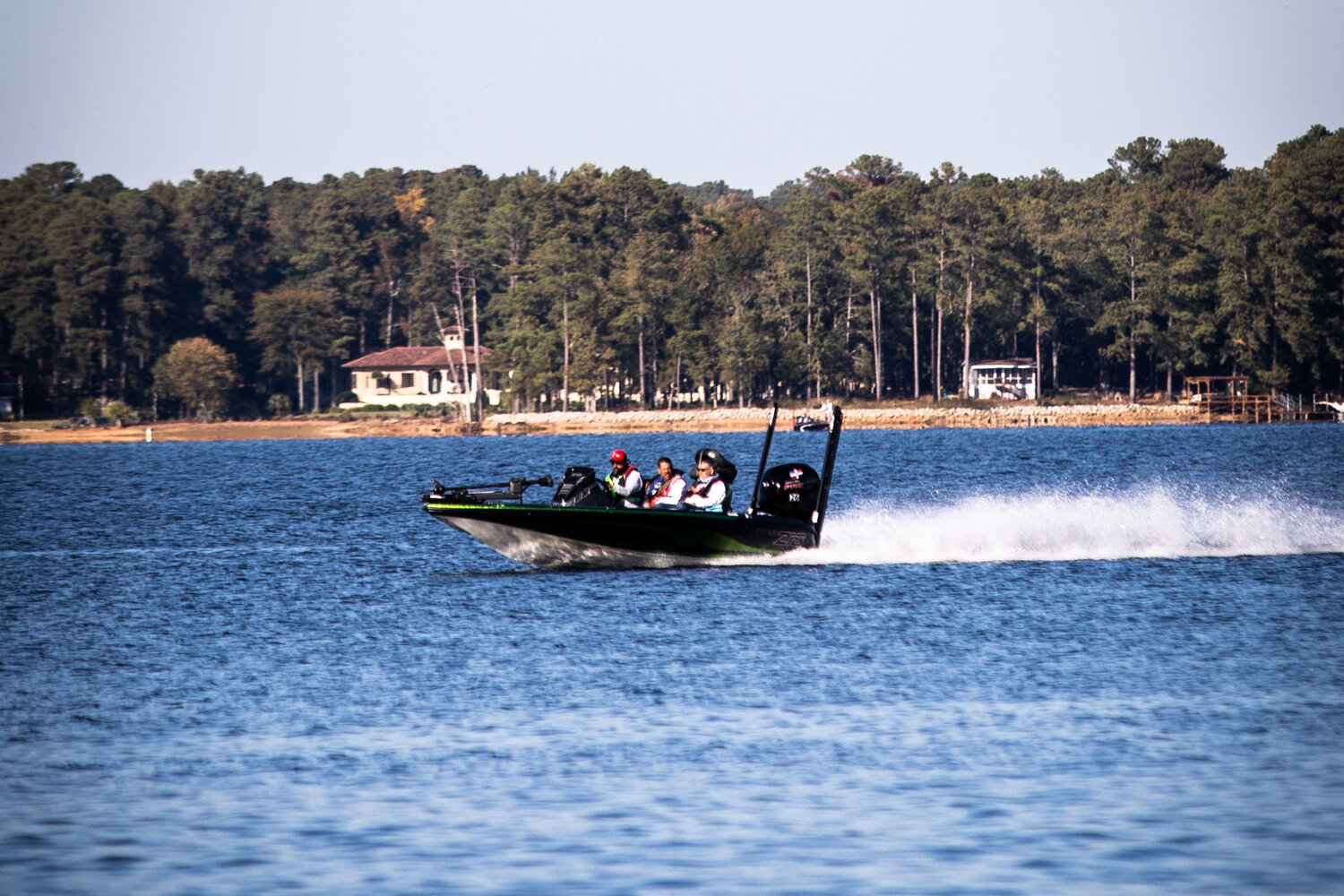 A boat on Lake Murray