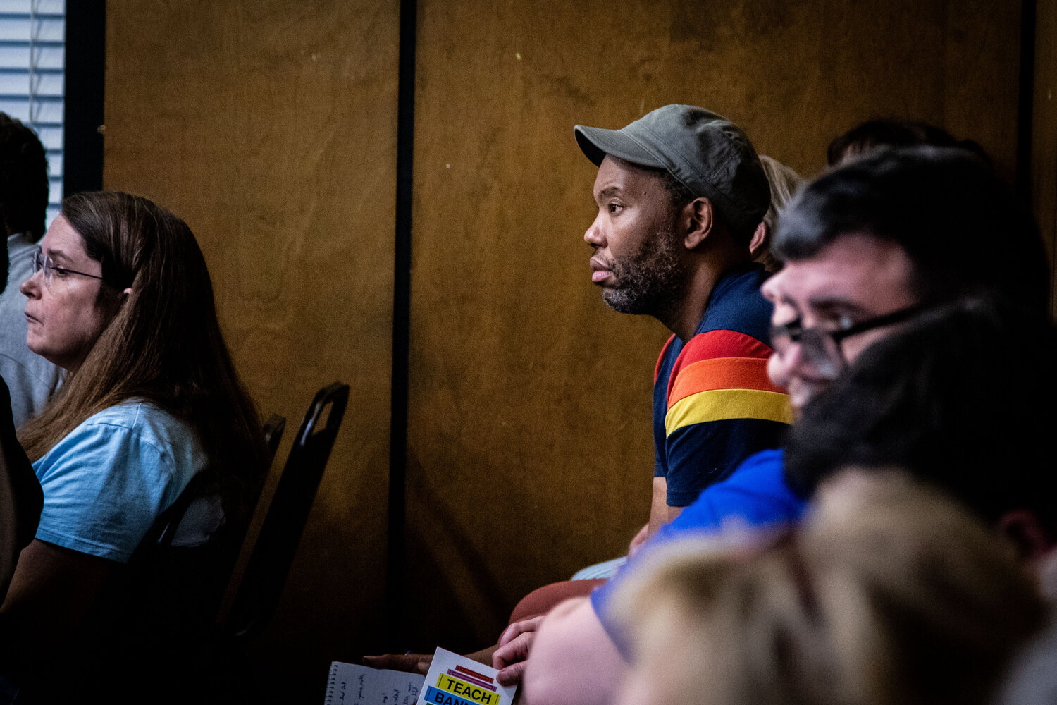 Ta-Nehisi Coates, whose “Between the World and Me” memoir was taught in a Chapin High School class that has become a topic of controversy, was in attendance at a July 17 Lexington-Richland District 5 School Board meeting.