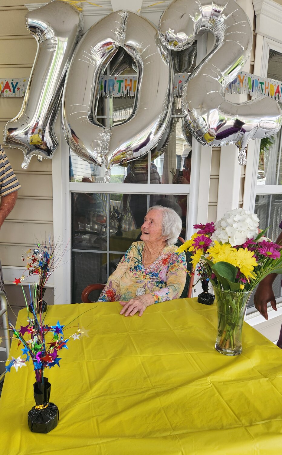 Below: Marjorie Spears turned 102 on July 31.