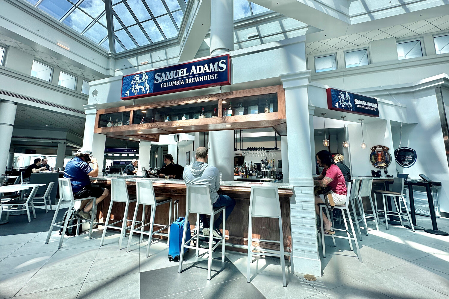 The Columbia Metropolitan Airport's new Samuel Adams Brewhouse