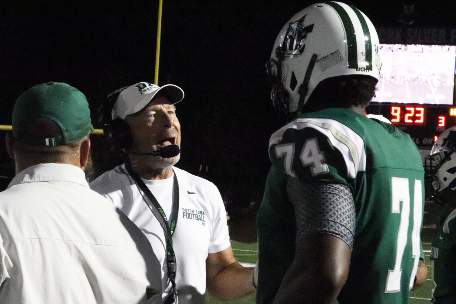 Longtime Dutch Fork head coach Tom Knotts is challenging his team to overcome adversity in the midst of a 2-4 start to the season.