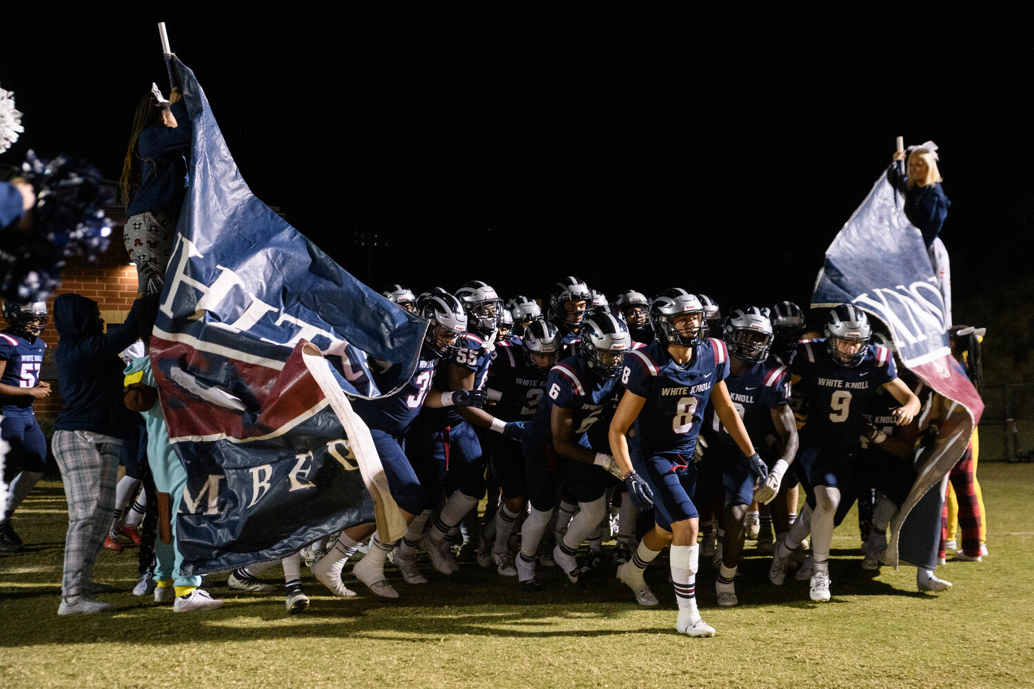 The White Knoll Timberwolves’ undefeated season continued with a 28-0 shutout of Cane Bay Nov. 3.