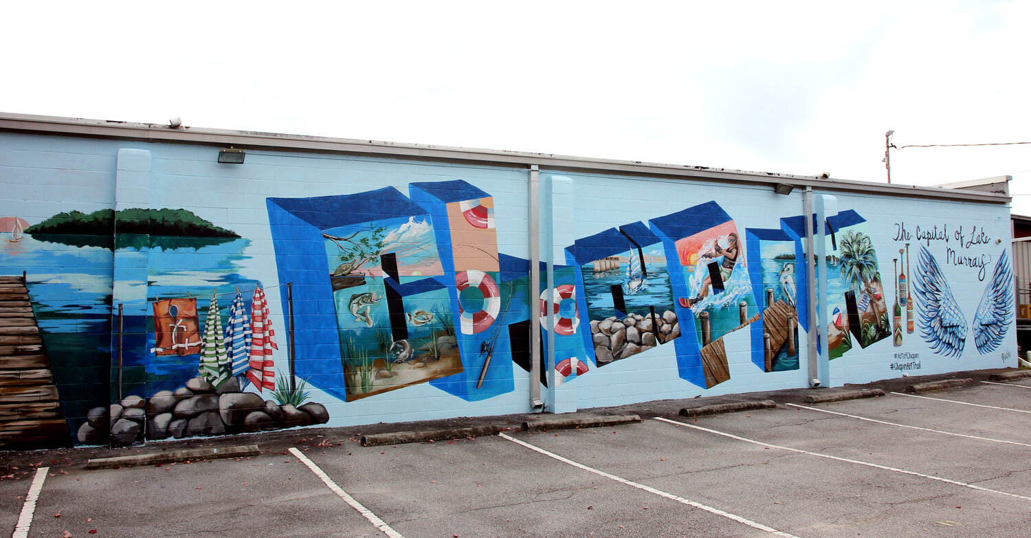 Chapin recently unveiled a new downtown mural.