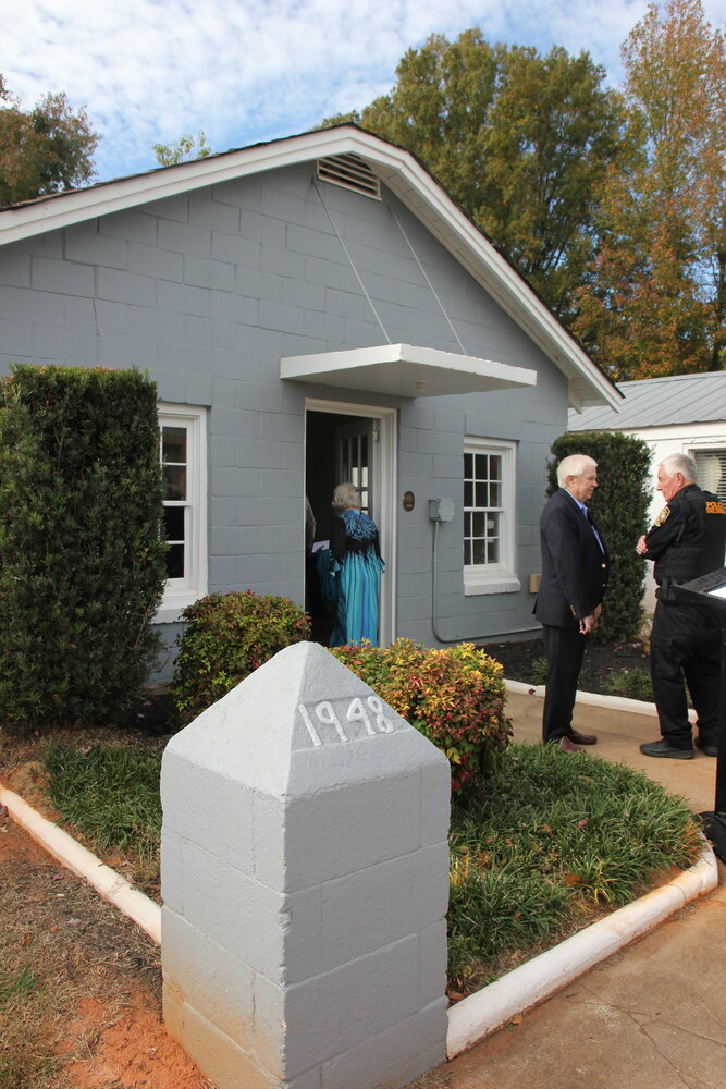 Chapin recently unveiled the restoration of its original town hall.
