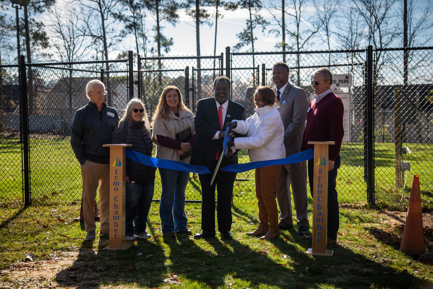 Irmo held a ribbon cutting last week for its first official dog park.