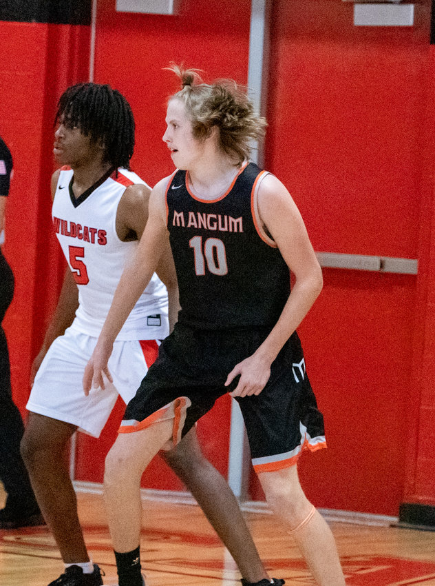 Mangum Tigers Player of the Week Senior Nathan Augustine