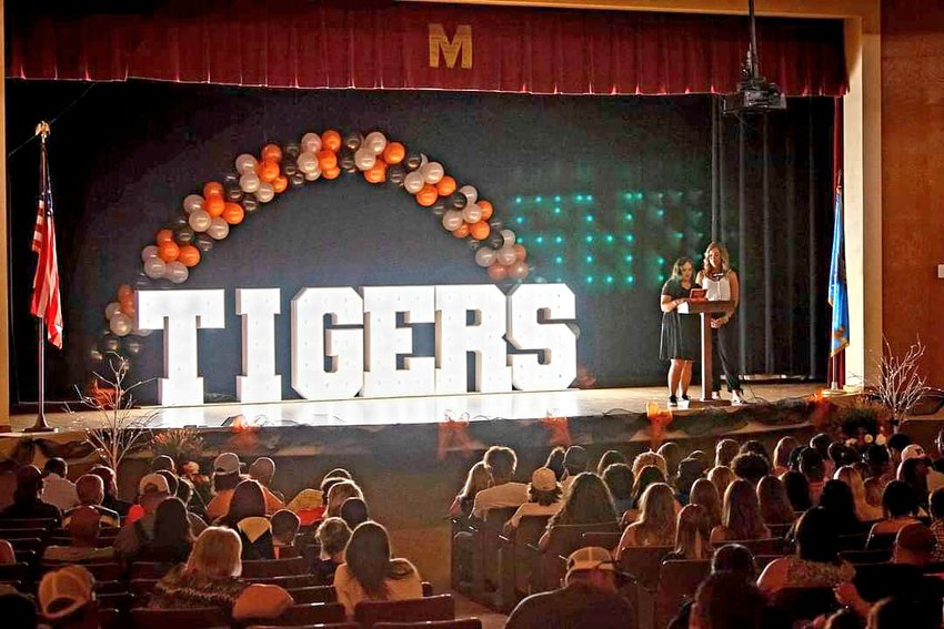 The 2022 All-Sports Banquet was a special night for the Mangum student-athletes.