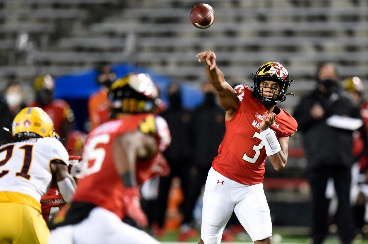 Maryland quarterback Taulia Tagovailoa has been named Maxwell Award Player of the Week after leading the Terps past Minnesota in a Big 10 matchup on Saturday.