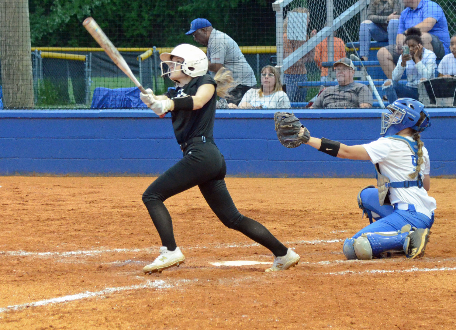 Jayli Childress had a pair of hits and two RBIs in the Lady Bulldogs’ 13-8 loss at Lewisburg Tuesday night.