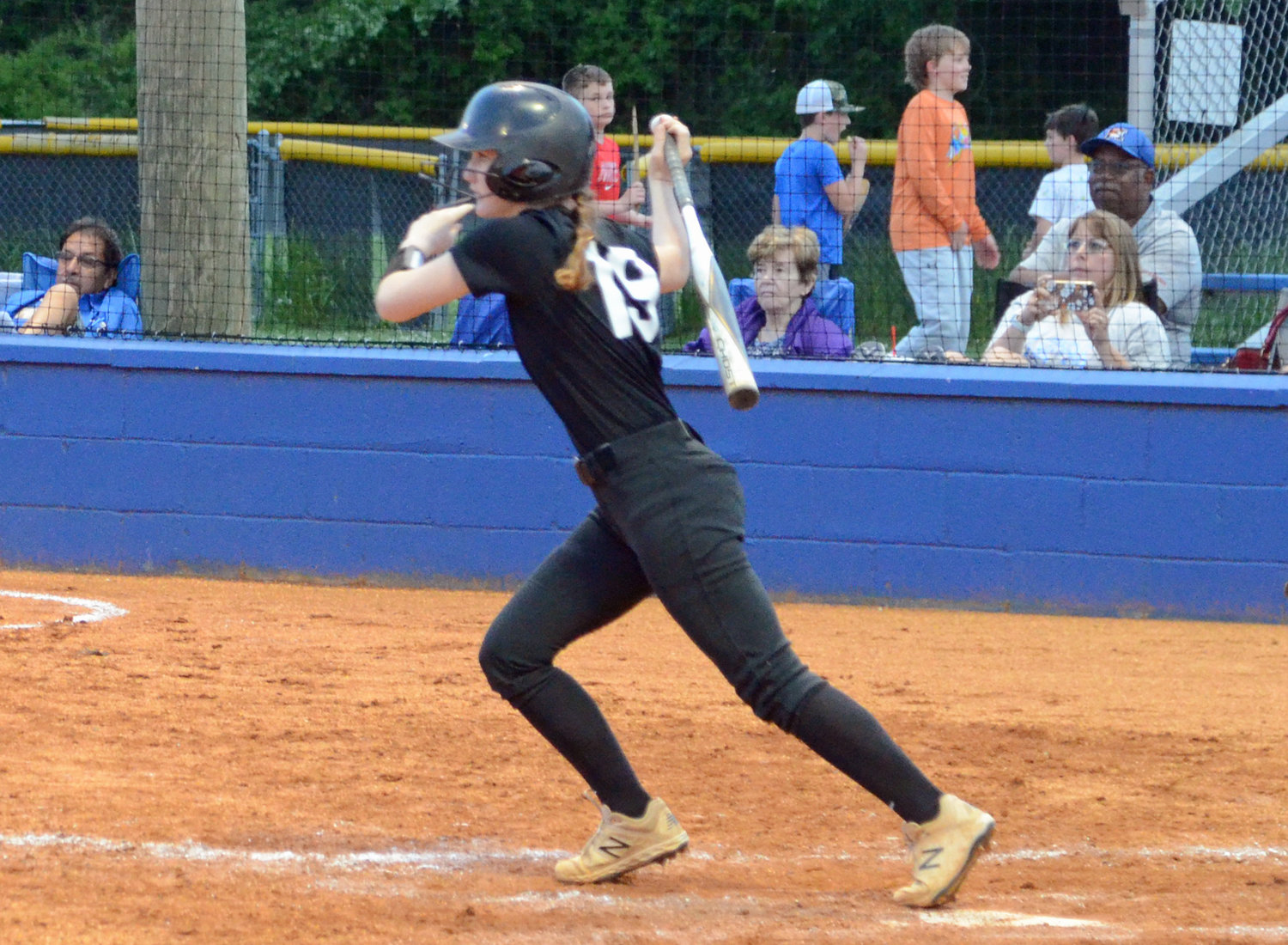 Alicia Polk went 2-for-3 with two RBIs and scored a run versus the Tigerettes.