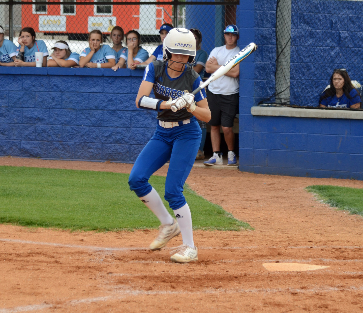 Maggie Daughrity went 2-for-2 with two runs scored and an RBI.