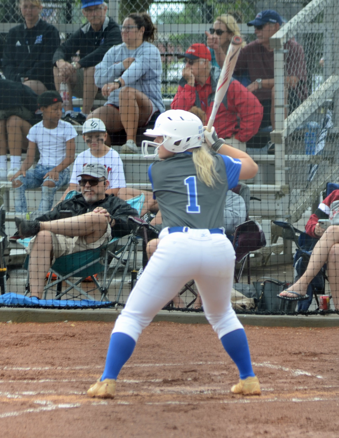 Christa Warren slammed a go-ahead two-run homerun in the bottom of the fifth inning for Forrest.