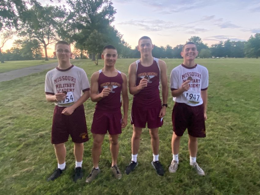 Missouri Military Academy finished second at a cross country meet in Boonville. Bryson Powell led the way his runner-up finish in the boys varsity race.